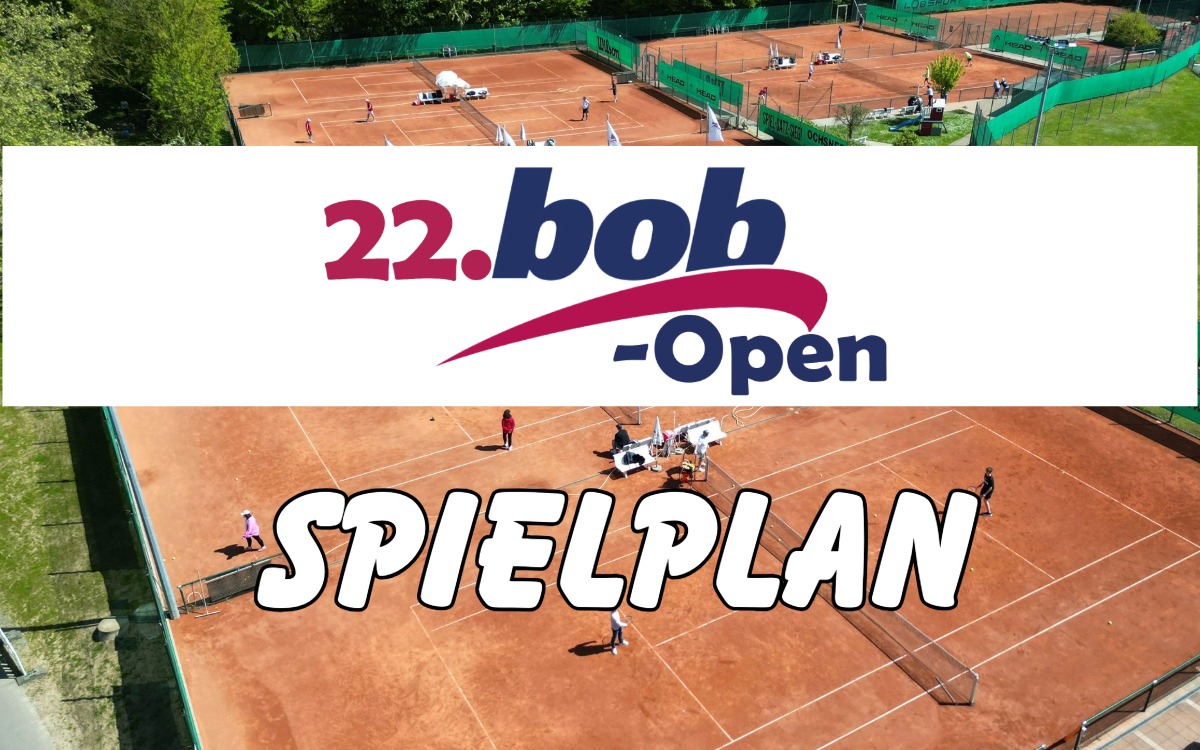 Spielpläne 22. bob-Open